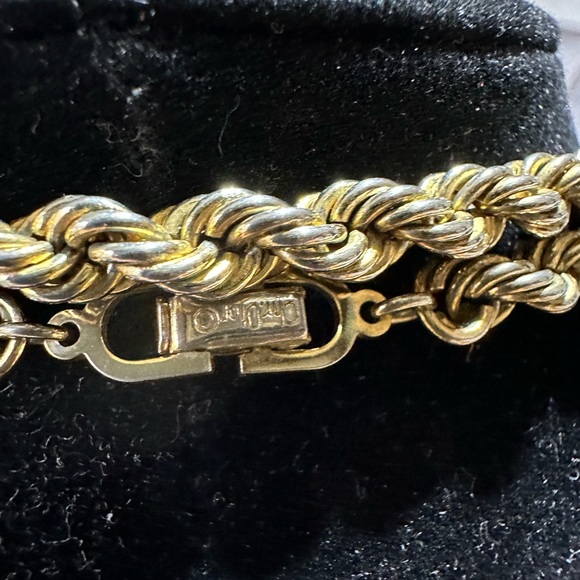 Christian Dior vintage rope chain 15” long - Picture 4 of 8